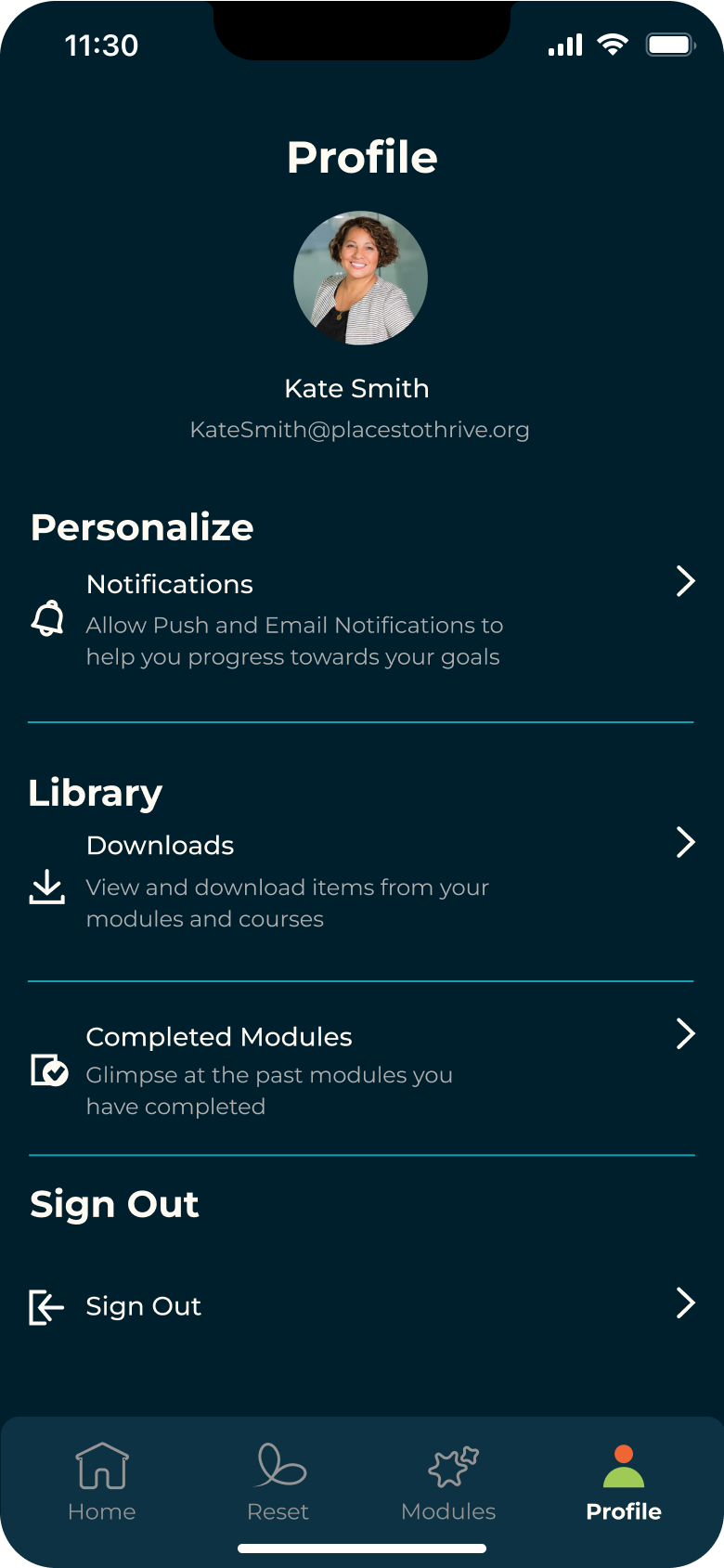 Second Iteration Screen
